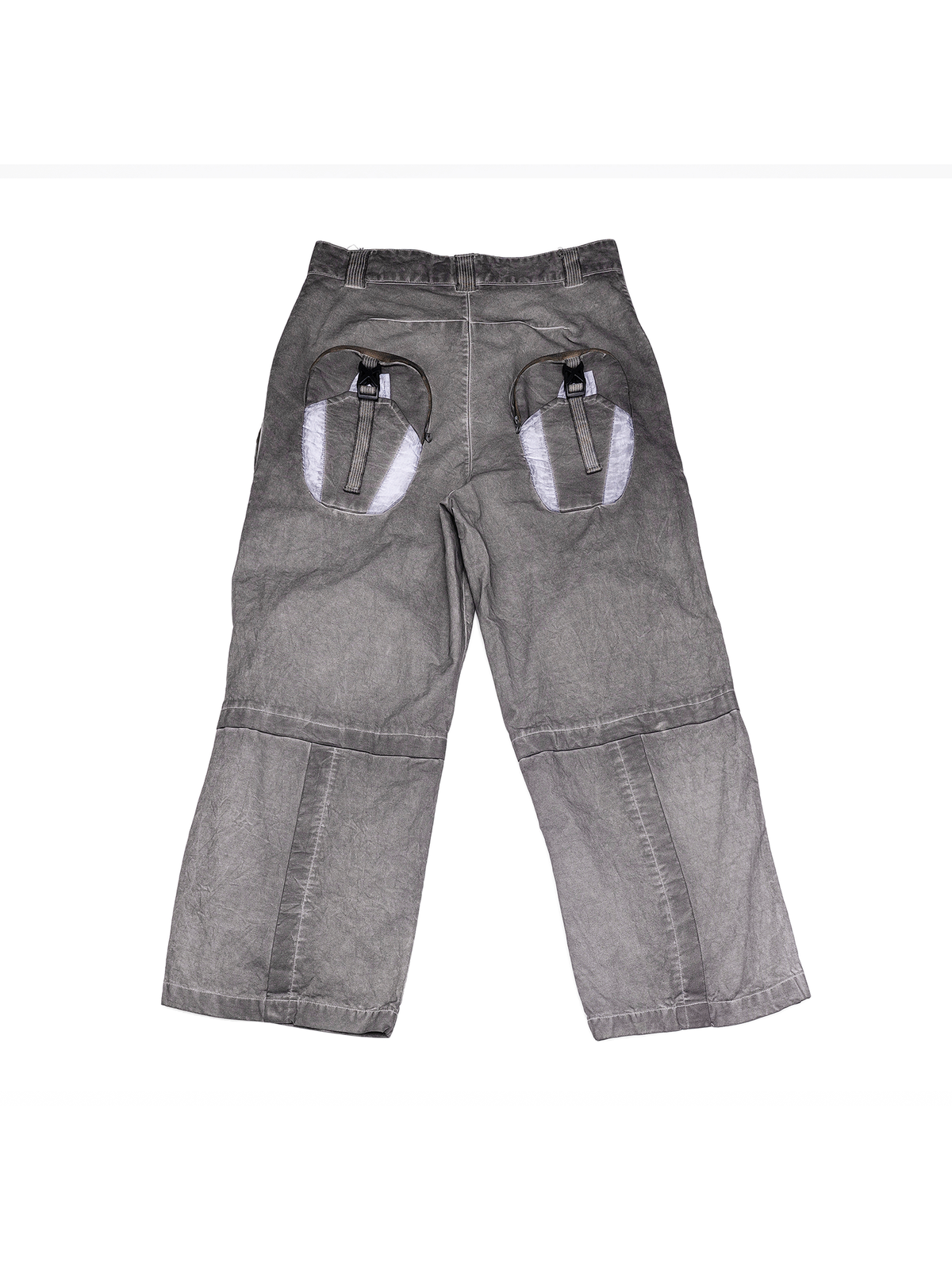 STEAM Multi-Pocket Spliced Parachute Cargo Pants – photo 23 of 25