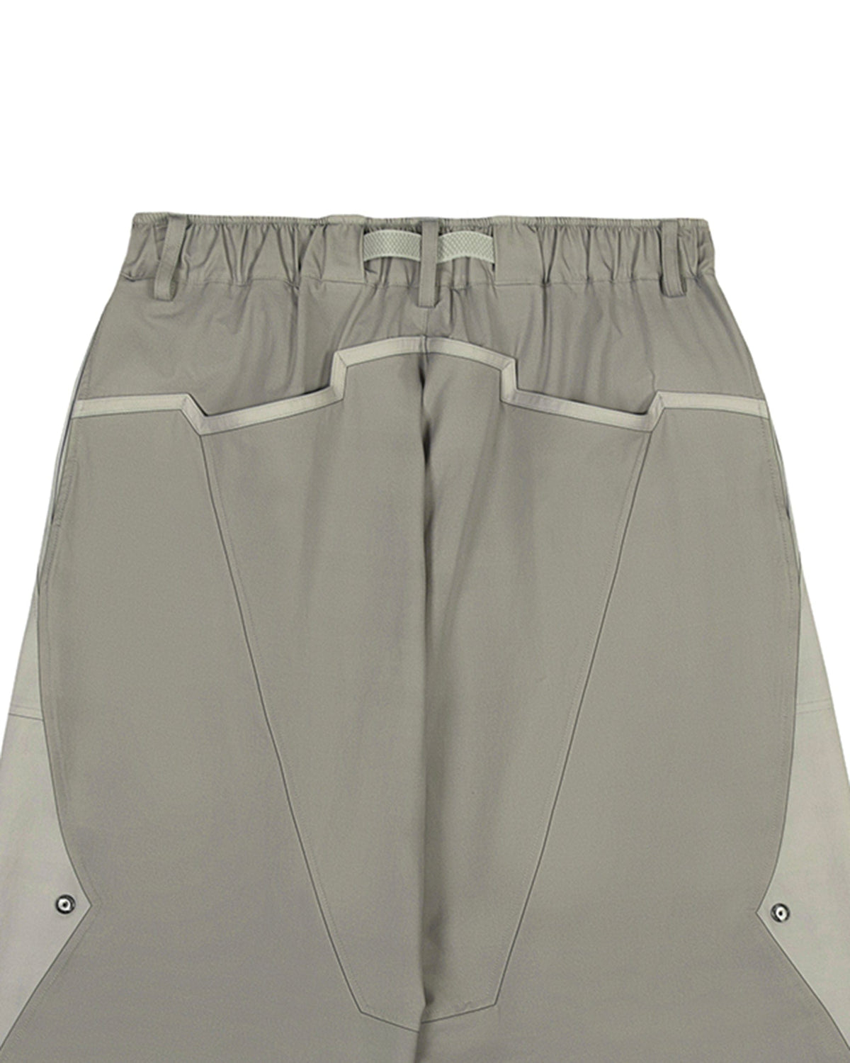 XIPHEVIL Demiurge Deconstructed Multi-Zipper Shorts Green – photo 11 of 13
