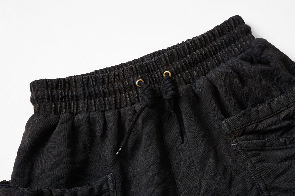 ULIPERY Distressed Glow Crinkled Sweatpants – photo 13 of 19