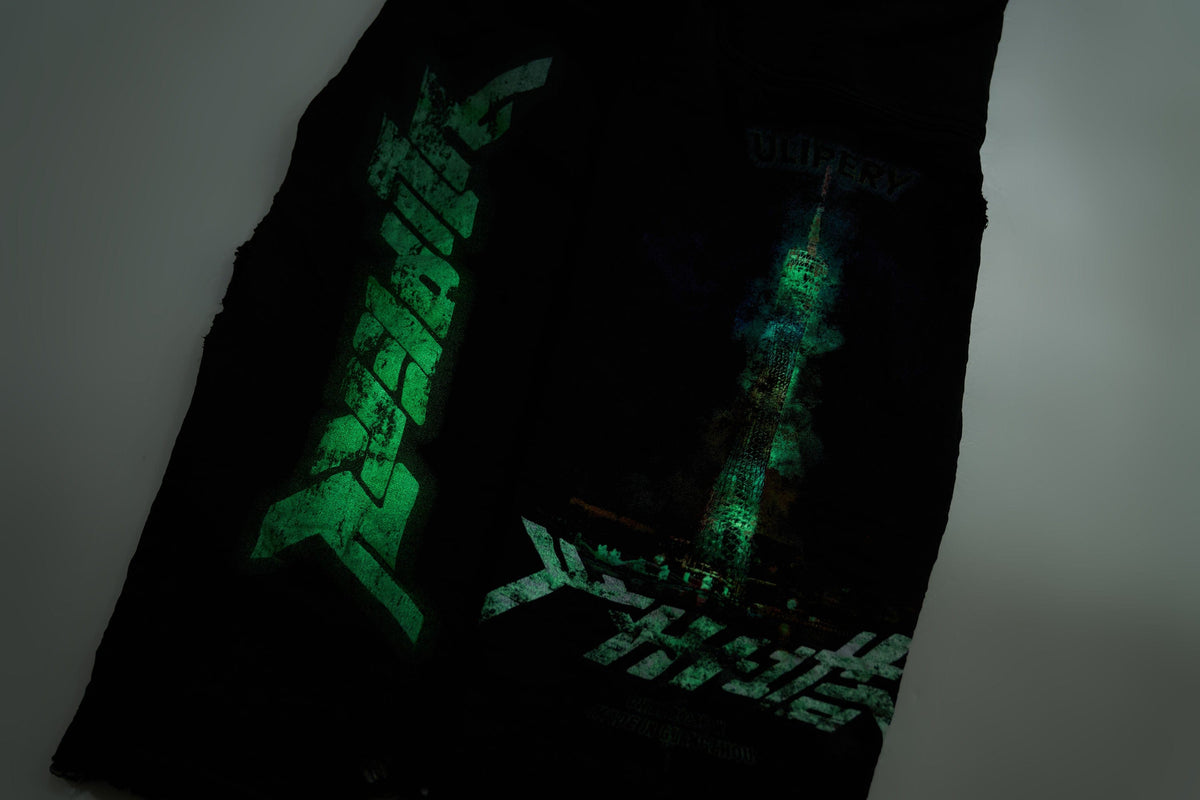 ULIPERY Distressed Glow Crinkled Sweatpants – photo 18 of 19