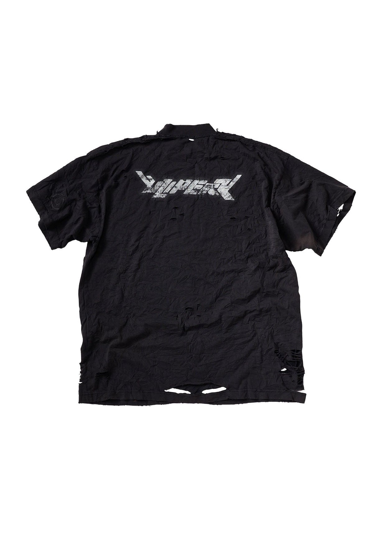 ULIPERY Distressed Glow Crinkled T-Shirt – photo 12 of 21