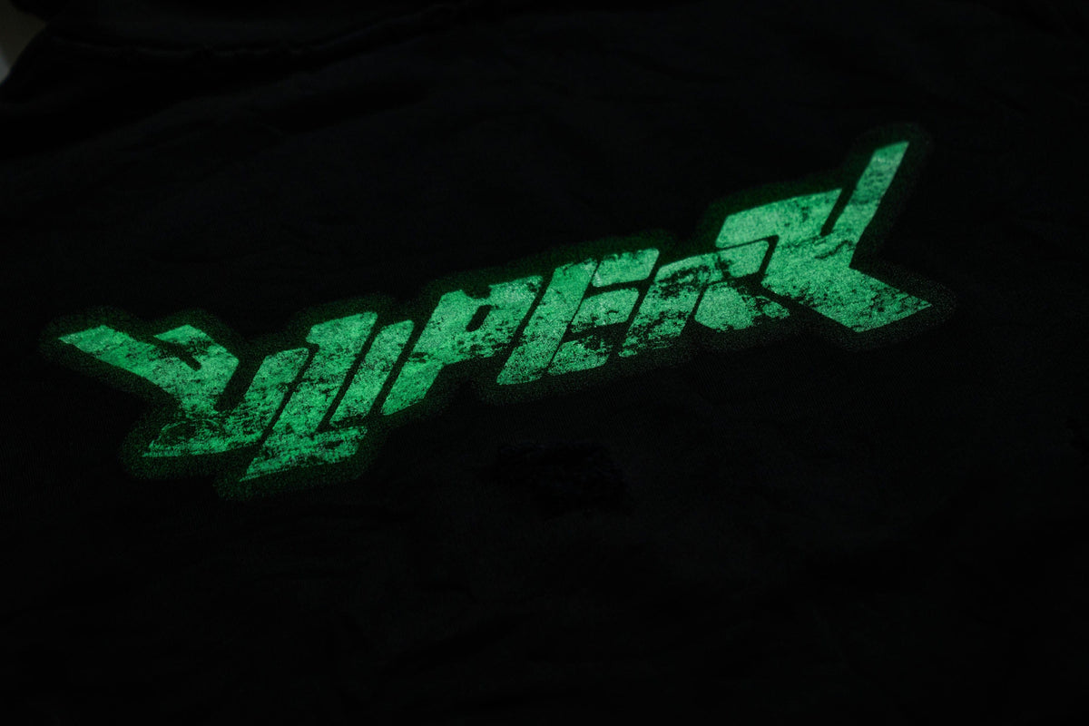 ULIPERY Distressed Glow Crinkled Hoodie – photo 12 of 20