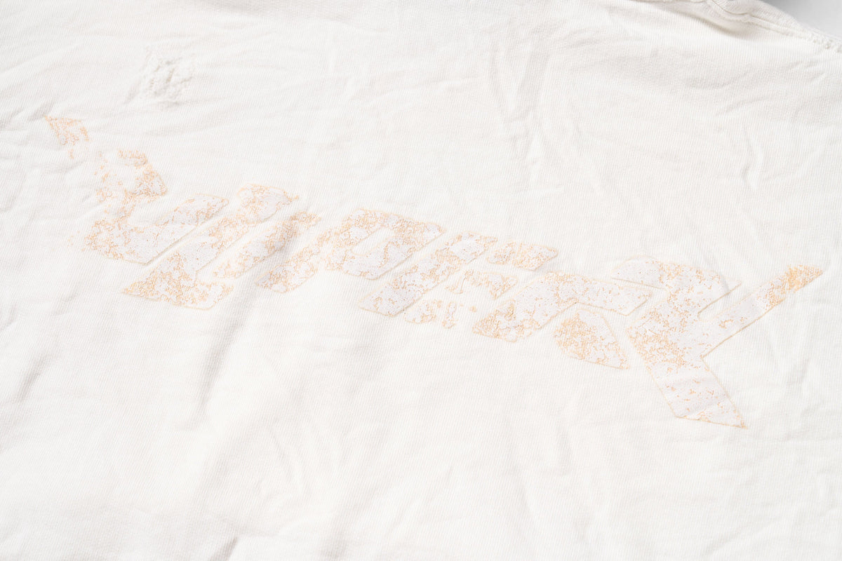 ULIPERY Dirty Fit Distressed Crinkled Hoodie White – photo 12 of 18