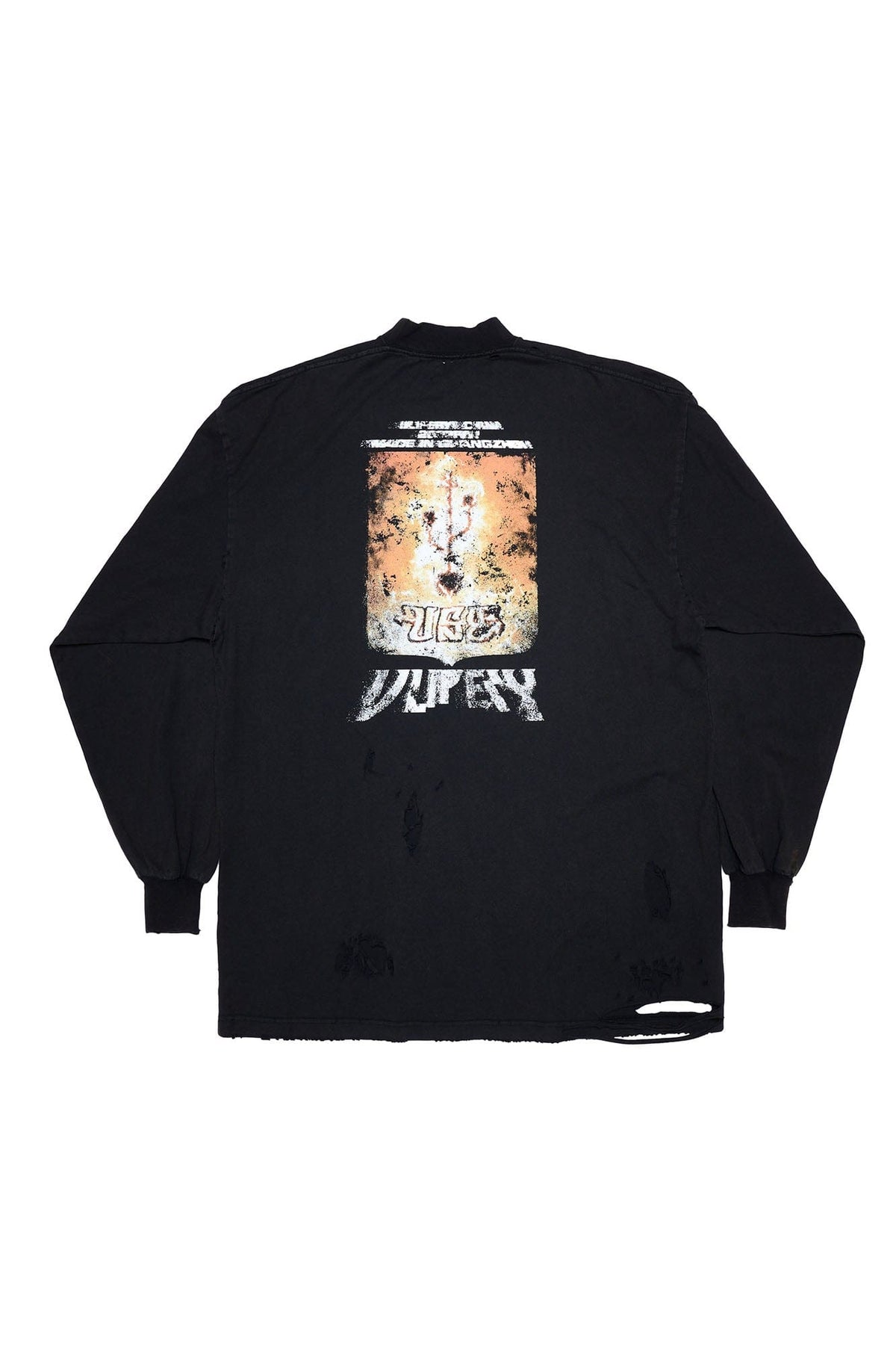 ULIPERY Distressed USB Graphic Sweatshirt – photo 8 of 11