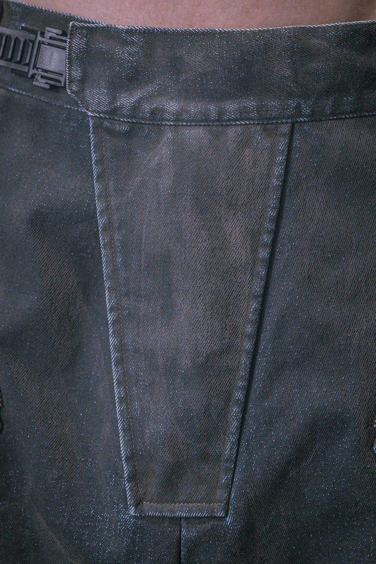 XIPHEVIL Layered Paneled Robotic Wide-Leg Pants – photo 14 of 14