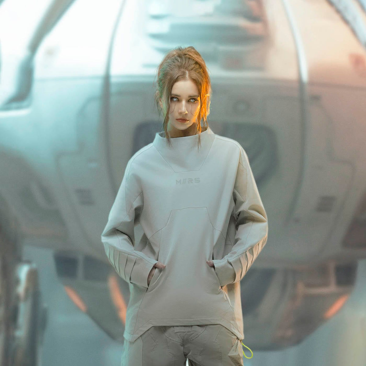 XIPHEVIL Space-Suit Deconstructed Pullover