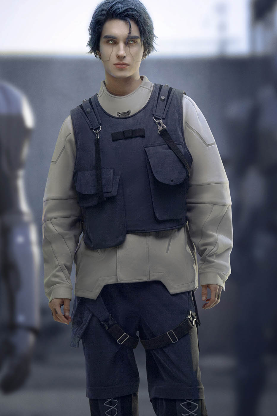 XIPHEVIL Detachable Chest Bag Tactical Vest – photo 11 of 11