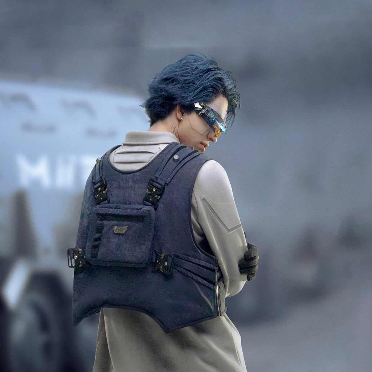 XIPHEVIL Detachable Chest Bag Tactical Vest – photo 3 of 11