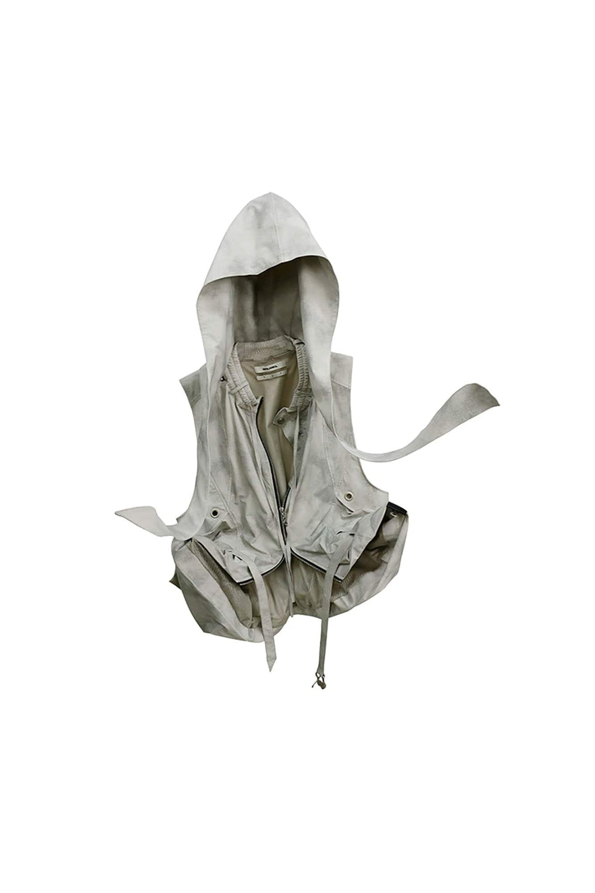 RELABEL Detachable Hood Big-Pocket Vest – photo 5 of 17