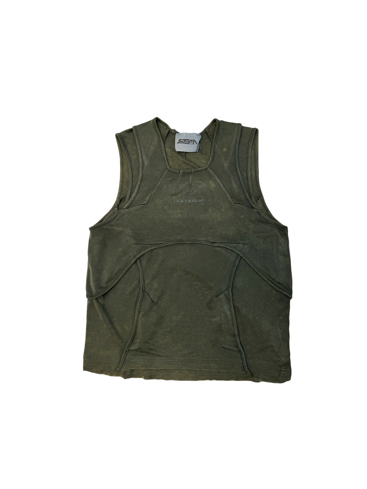 STEAM Deconstructed Spliced Washed Vest – photo 12 of 16