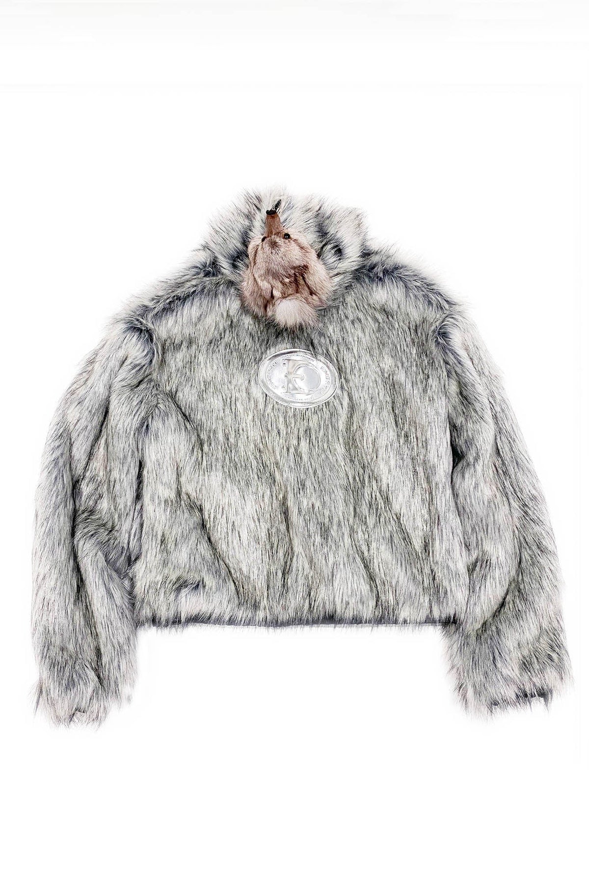 EMBRYO Detachable Beast Claw Faux Fur Hooded Jacket – photo 17 of 17