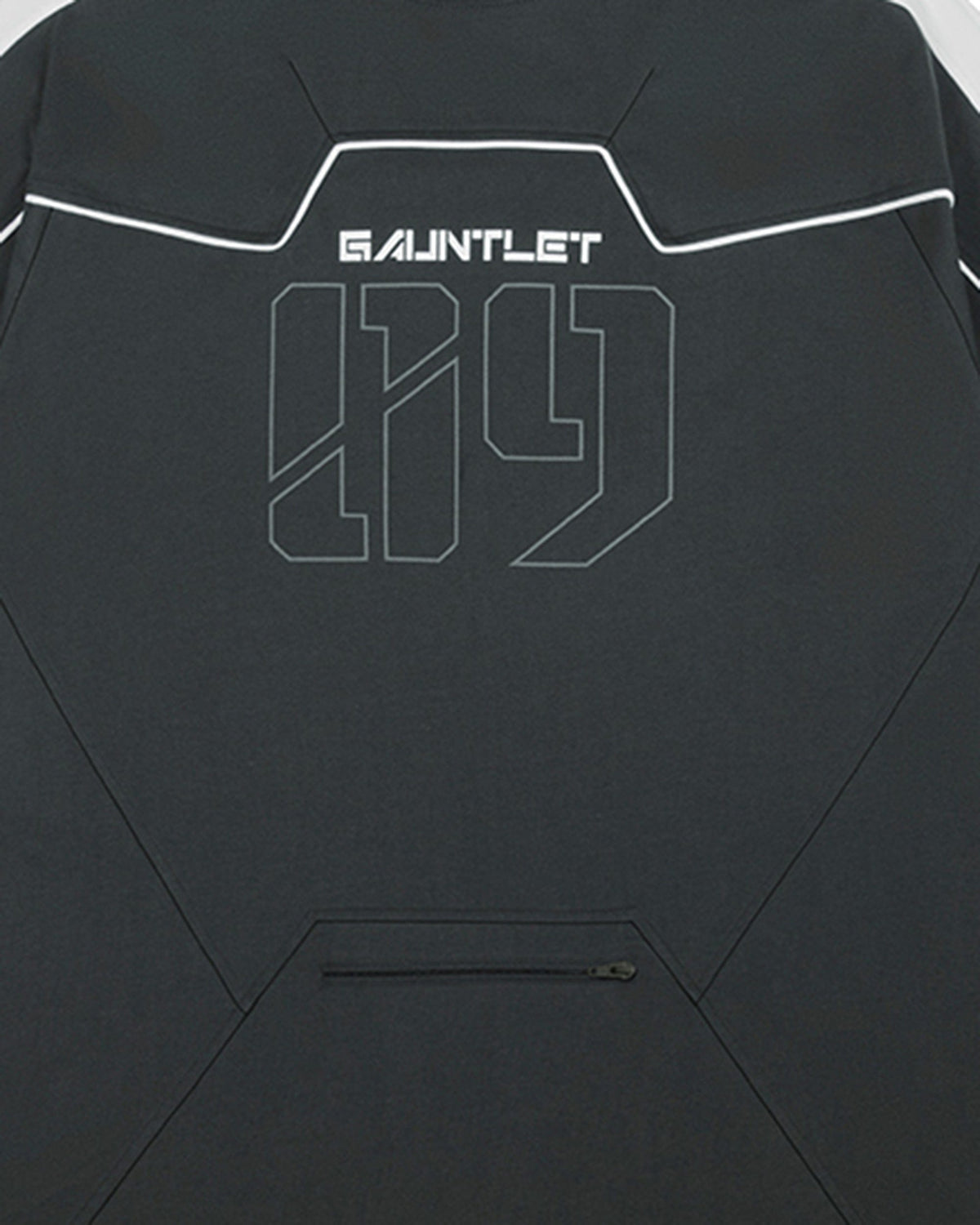 XIPHEVIL Modern Deconstructed Rivet Jersey Black – photo 12 of 15