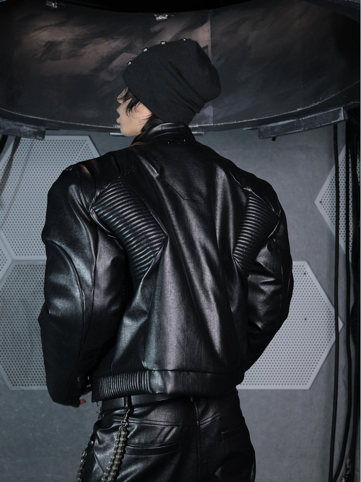 SSIN7 Armored Panel Bomber Jacket – photo 11 of 13