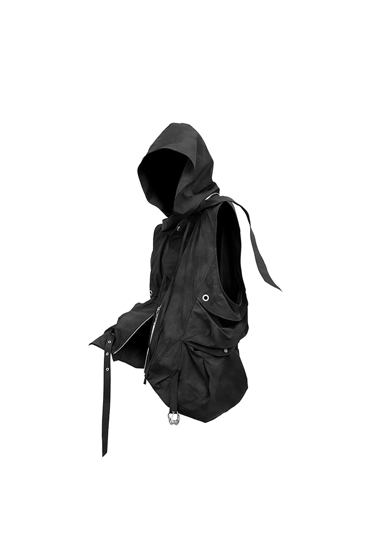 RELABEL Detachable Hood Big-Pocket Vest – photo 8 of 17