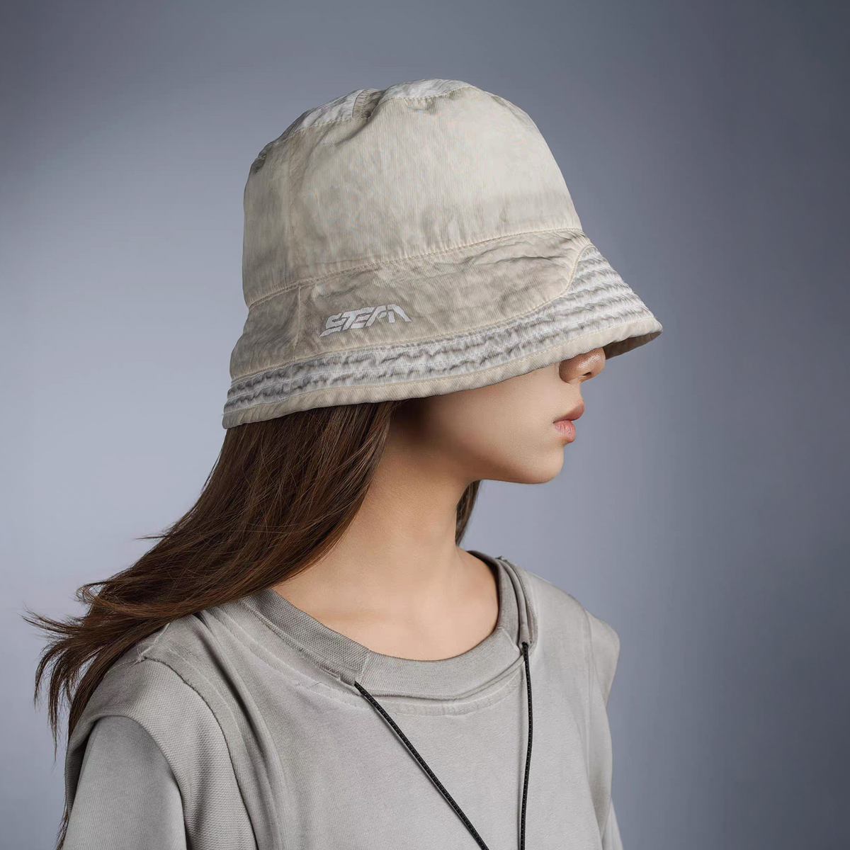 STEAM Washed Distressed Bucket Hat – photo 3 of 50