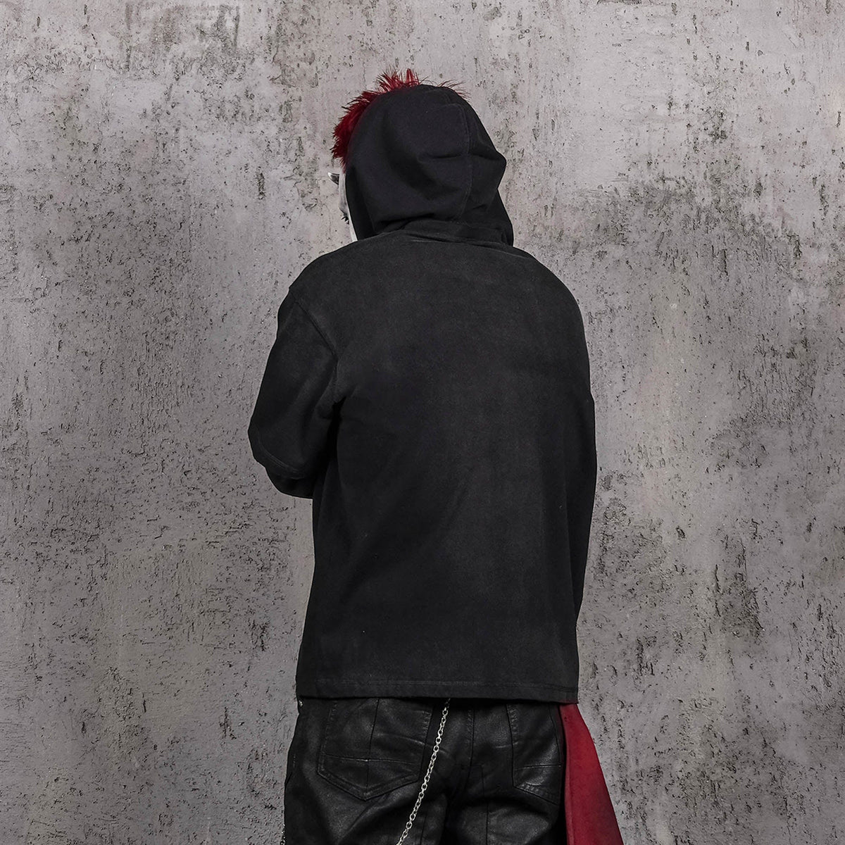 UNDERWATER The Prisoner Distressed Layered Hoodie – photo 4 of 12