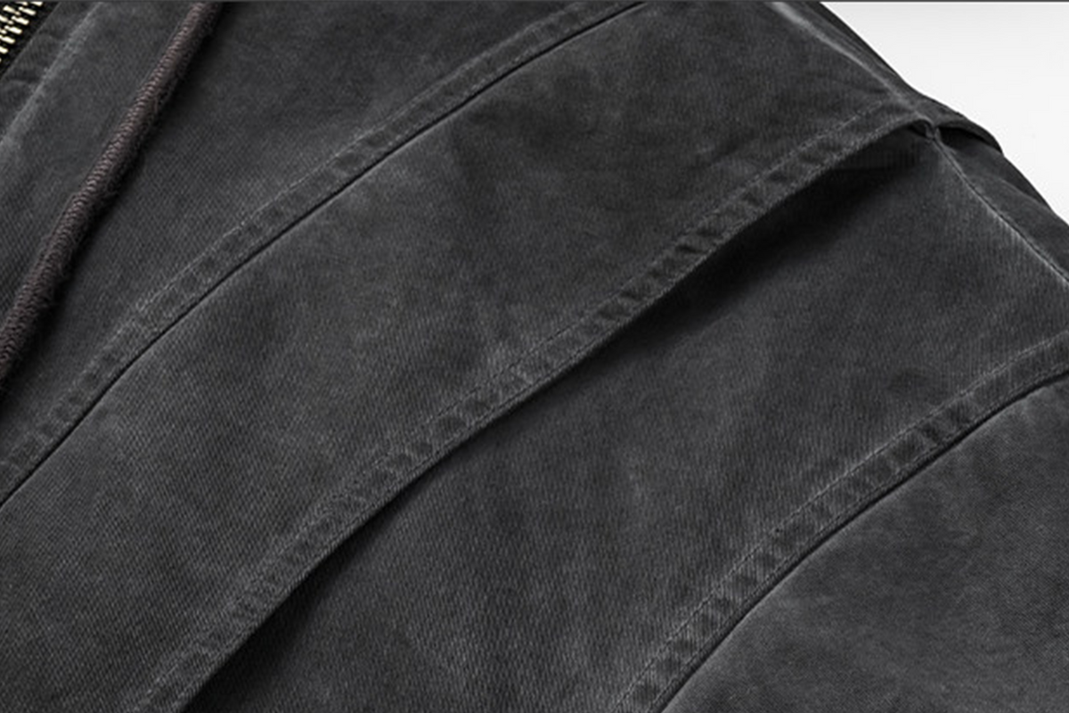 AVINMADE Washed Stitch Hooded Bomber Jacket – photo 11 of 16