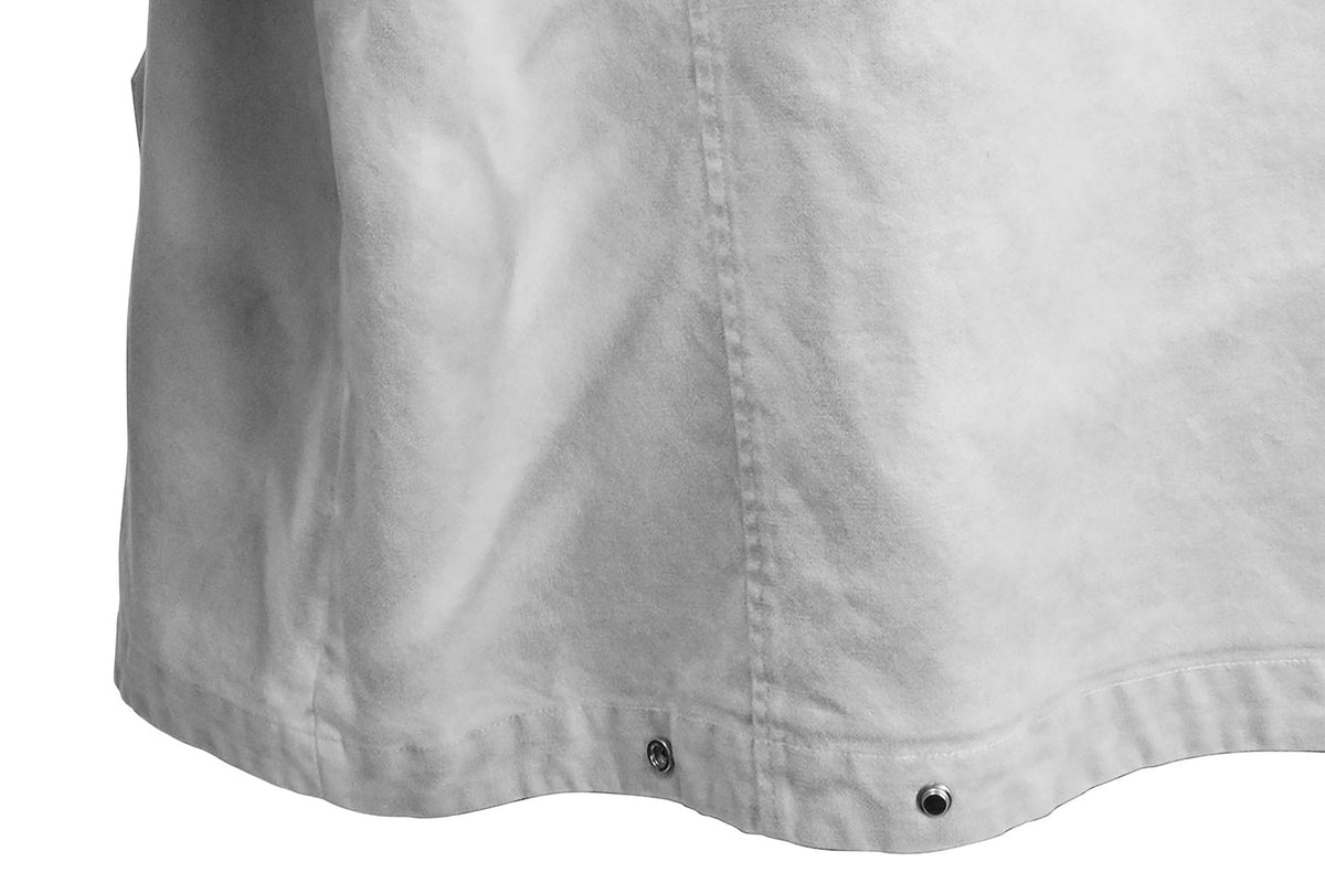 RELABEL Distressed Striped Hood Oversized Jacket – photo 8 of 9
