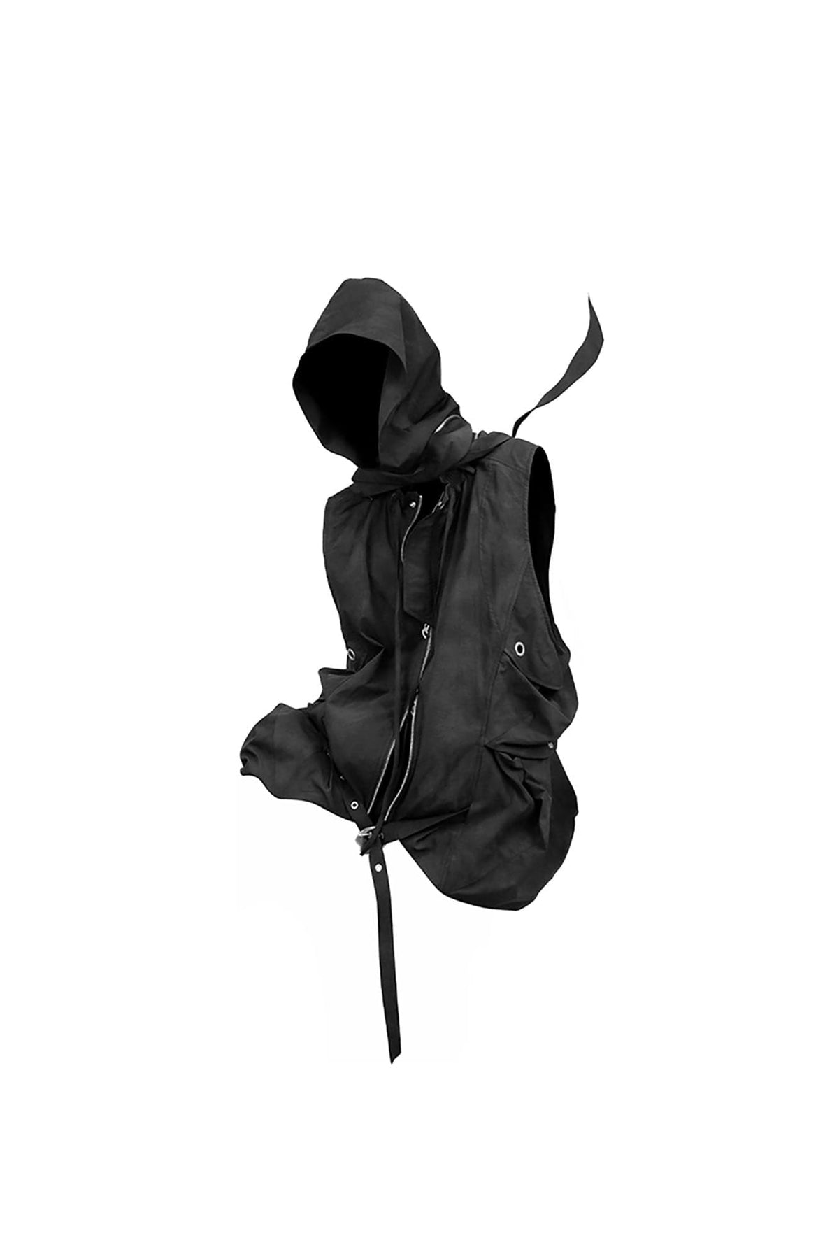 RELABEL Detachable Hood Big-Pocket Vest – photo 7 of 17