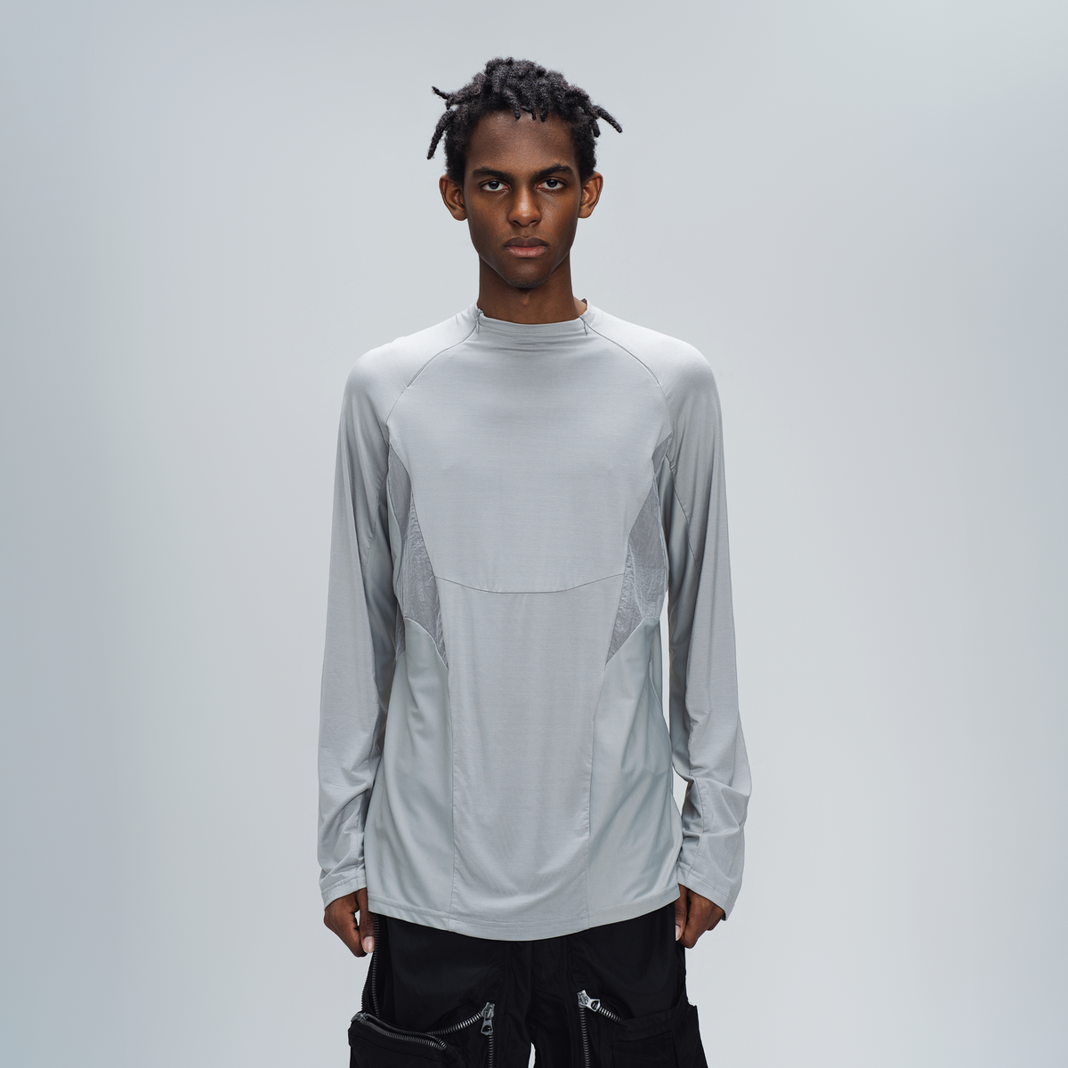 STEAM Paneled Quick-Dry Outdoor Long-Sleeve Tee