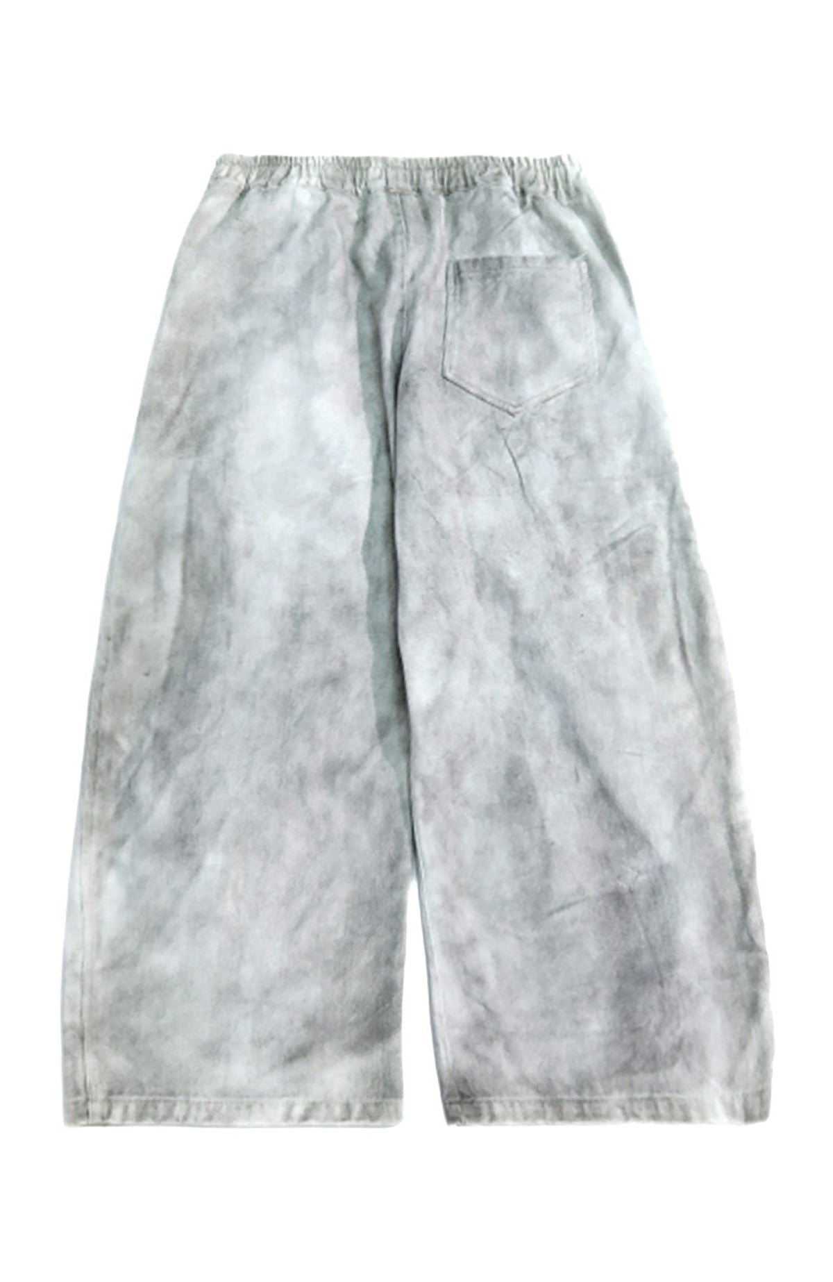 UUCSCC Mud-Dyed Distressed Straight-Leg Jeans – photo 11 of 13