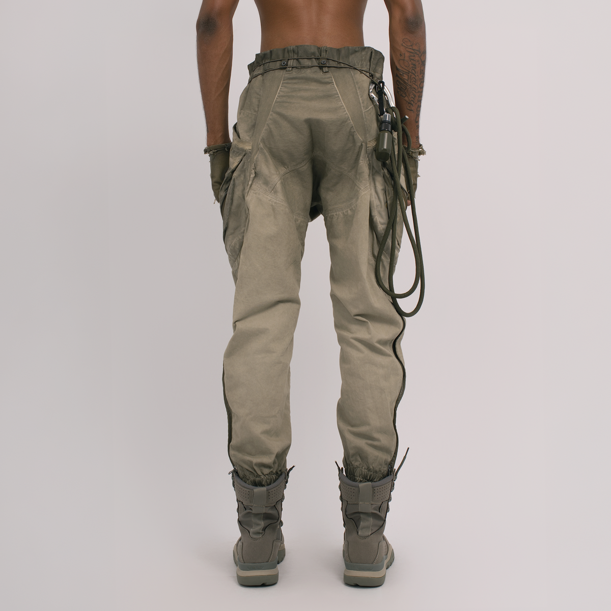 STEAM Distressed Multi-Pocket Utility Cargo Pants – photo 4 of 29