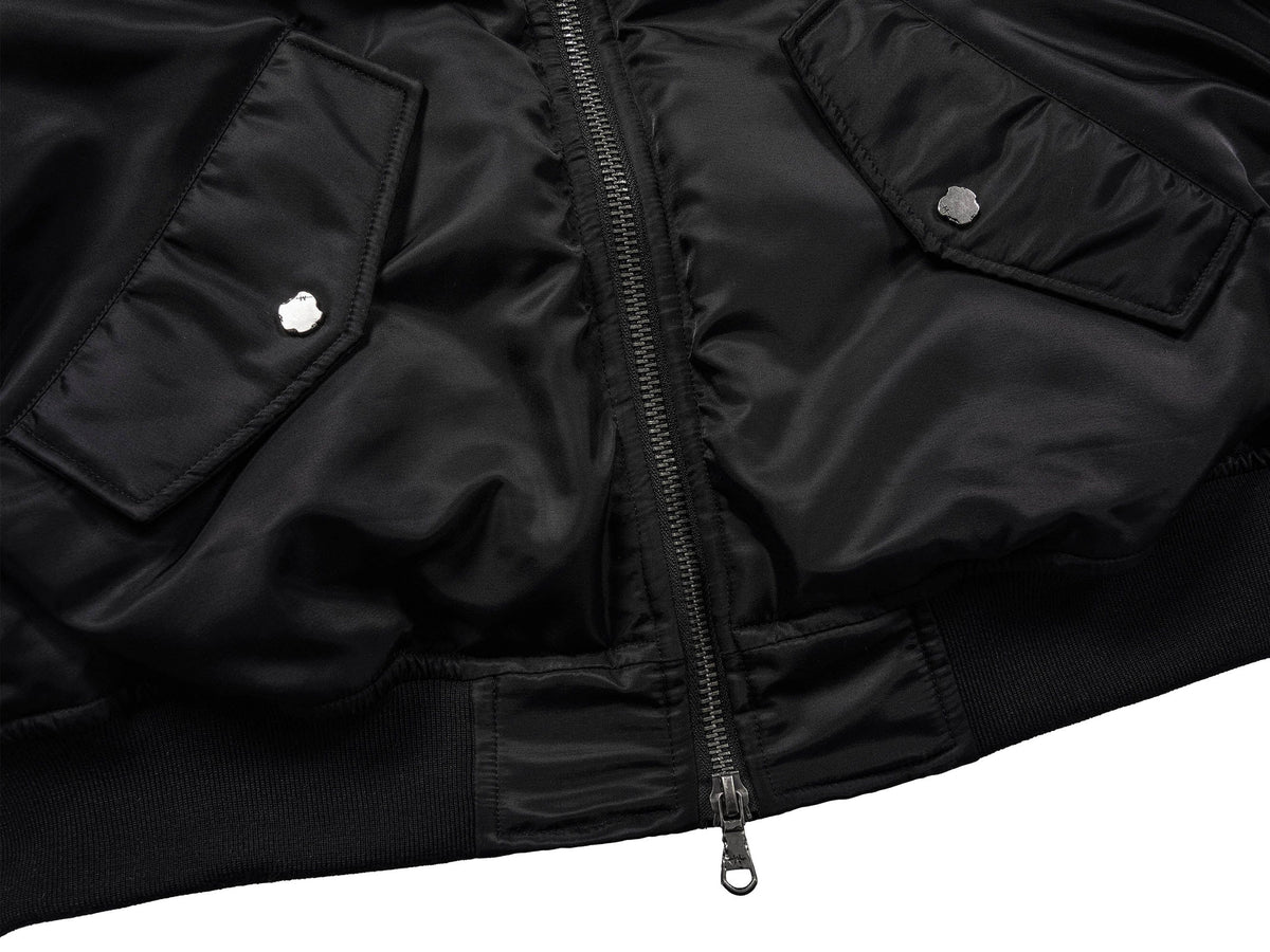 UNDERWATER Distressed Bondage MA-1 Jacket Red – photo 9 of 12