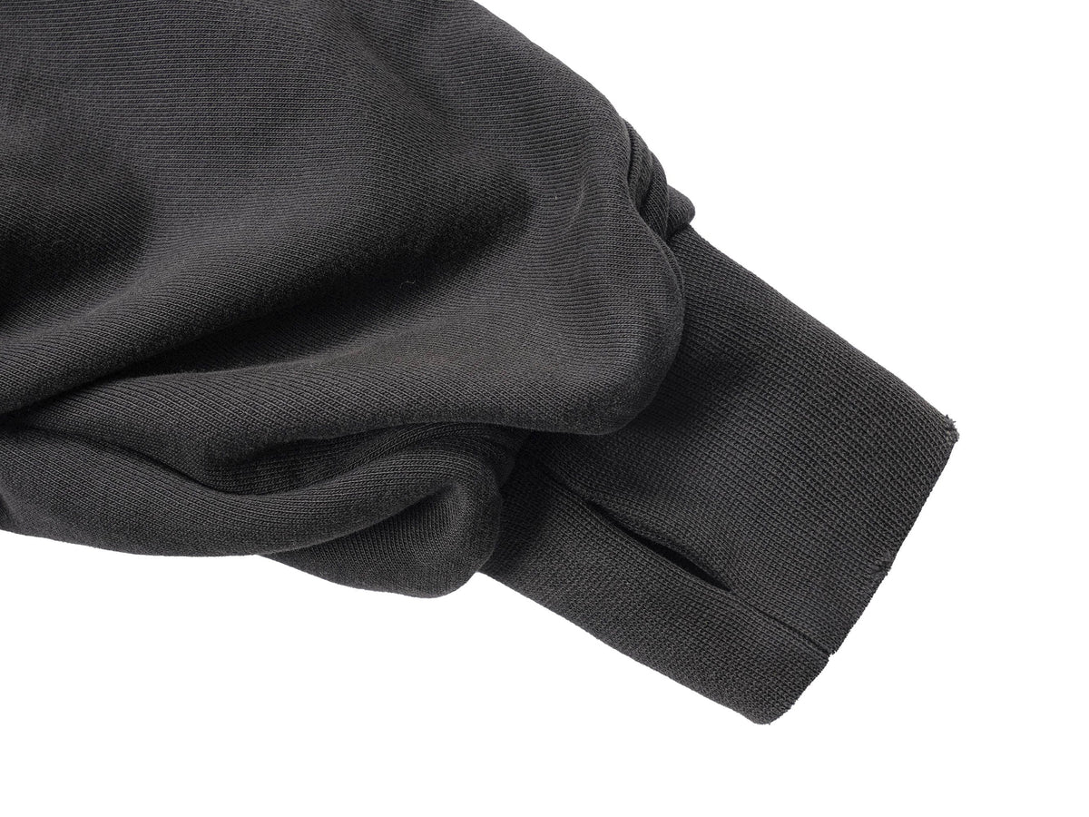 UNDERWATER Distressed Spliced Fallen Armor Zip-Up Hoodie – photo 9 of 13