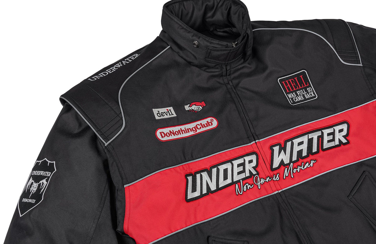 UNDERWATER Hell Racer Embroidered Padded Bomber – photo 9 of 15