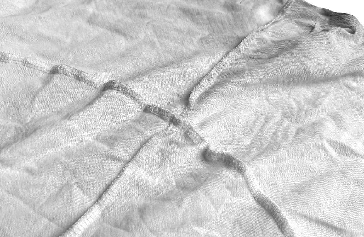 CINDER VEIN Distressed Washed Brush-Paint Crinkled Long-Sleeve Tee – photo 7 of 7