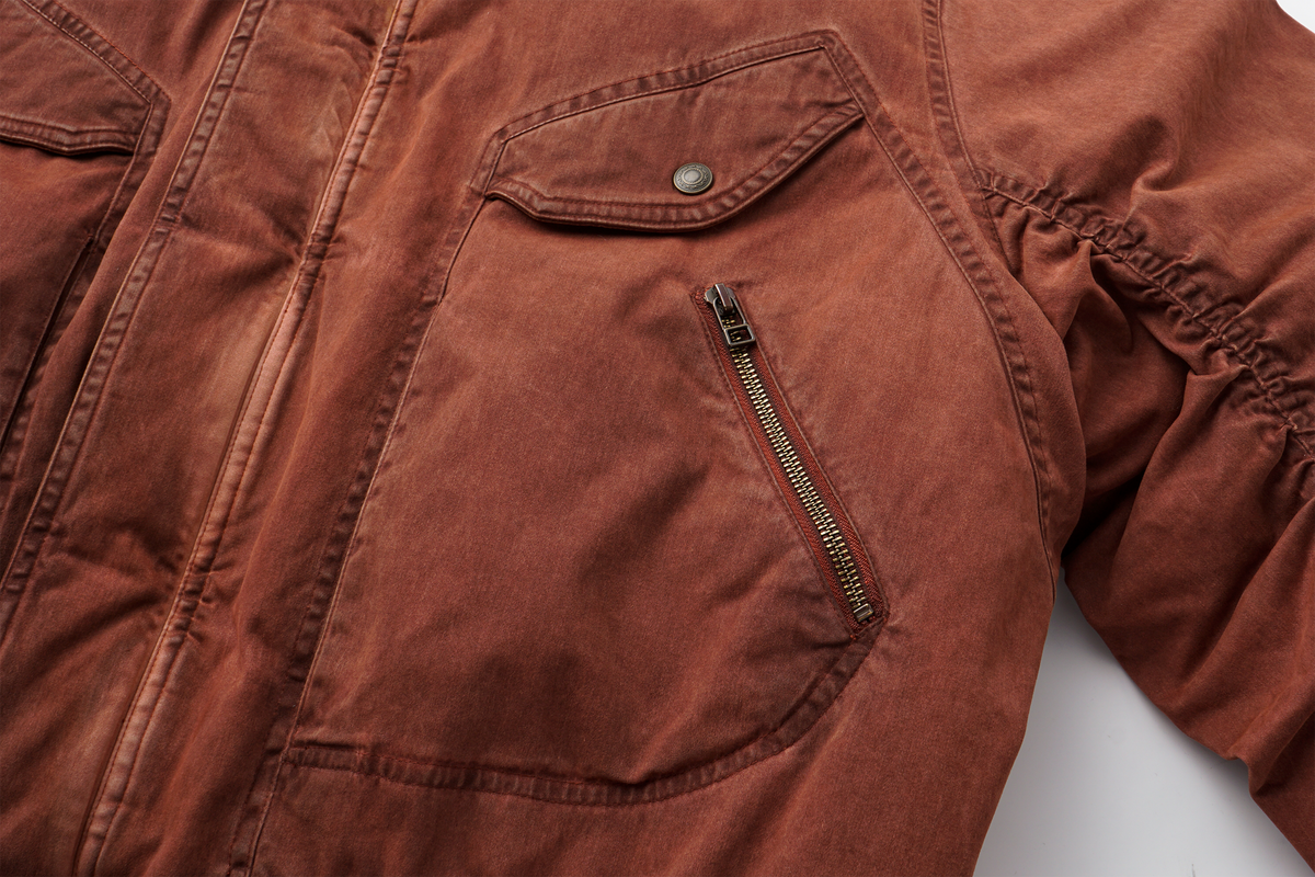 AVINMADE Washed Retro Bomber Jacket – photo 9 of 13