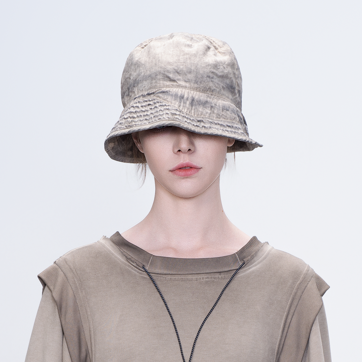STEAM Washed Distressed Bucket Hat – photo 6 of 50