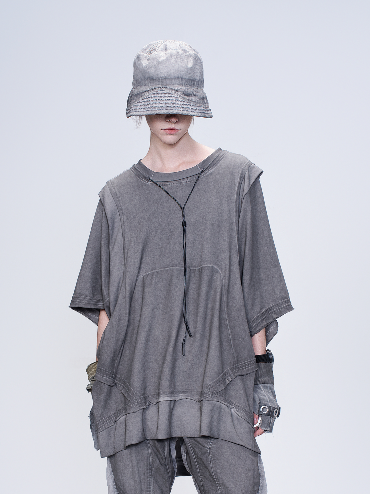 STEAM Washed Distressed Bucket Hat – photo 34 of 50