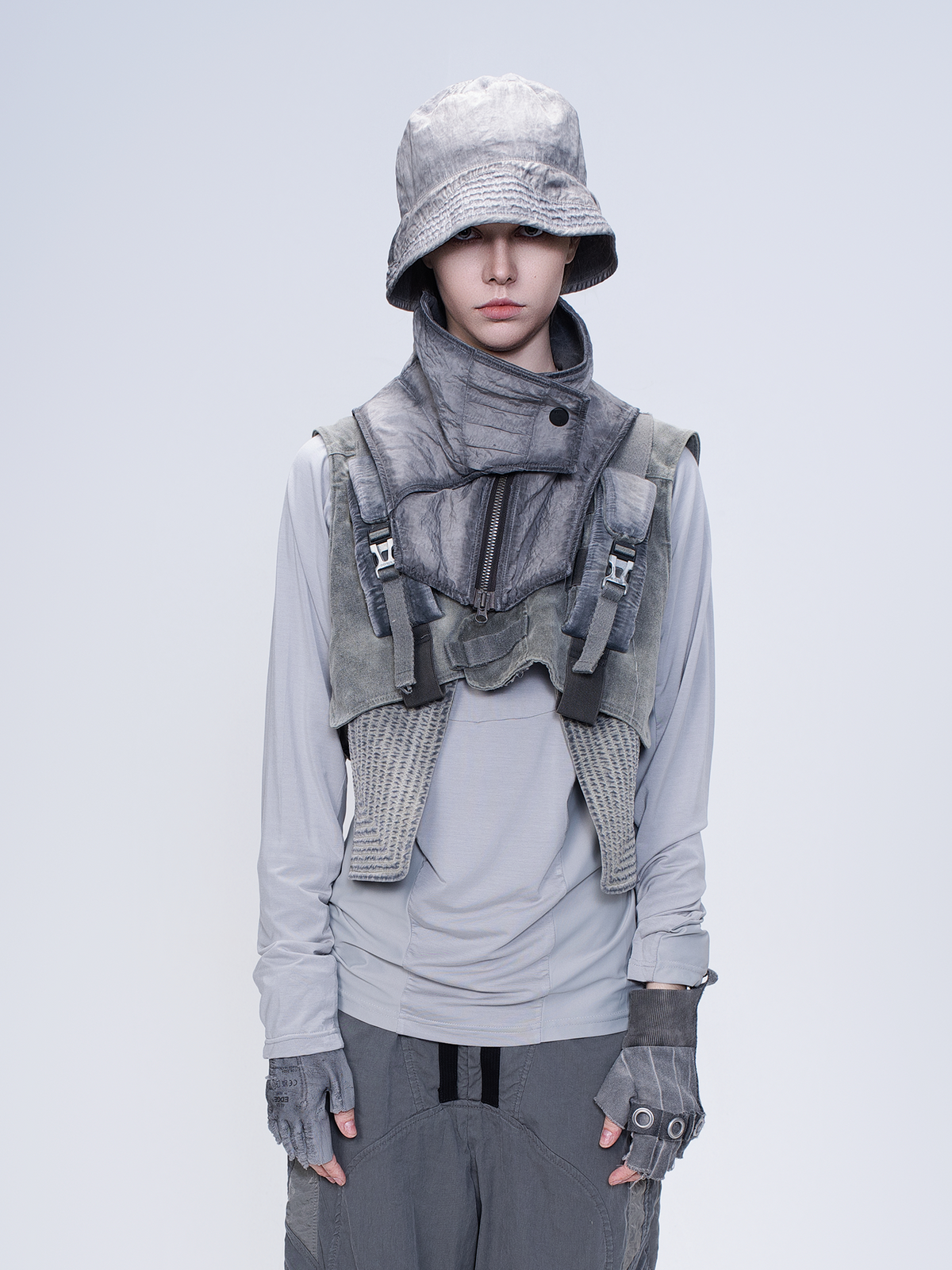 STEAM Washed Distressed Bucket Hat – photo 32 of 50