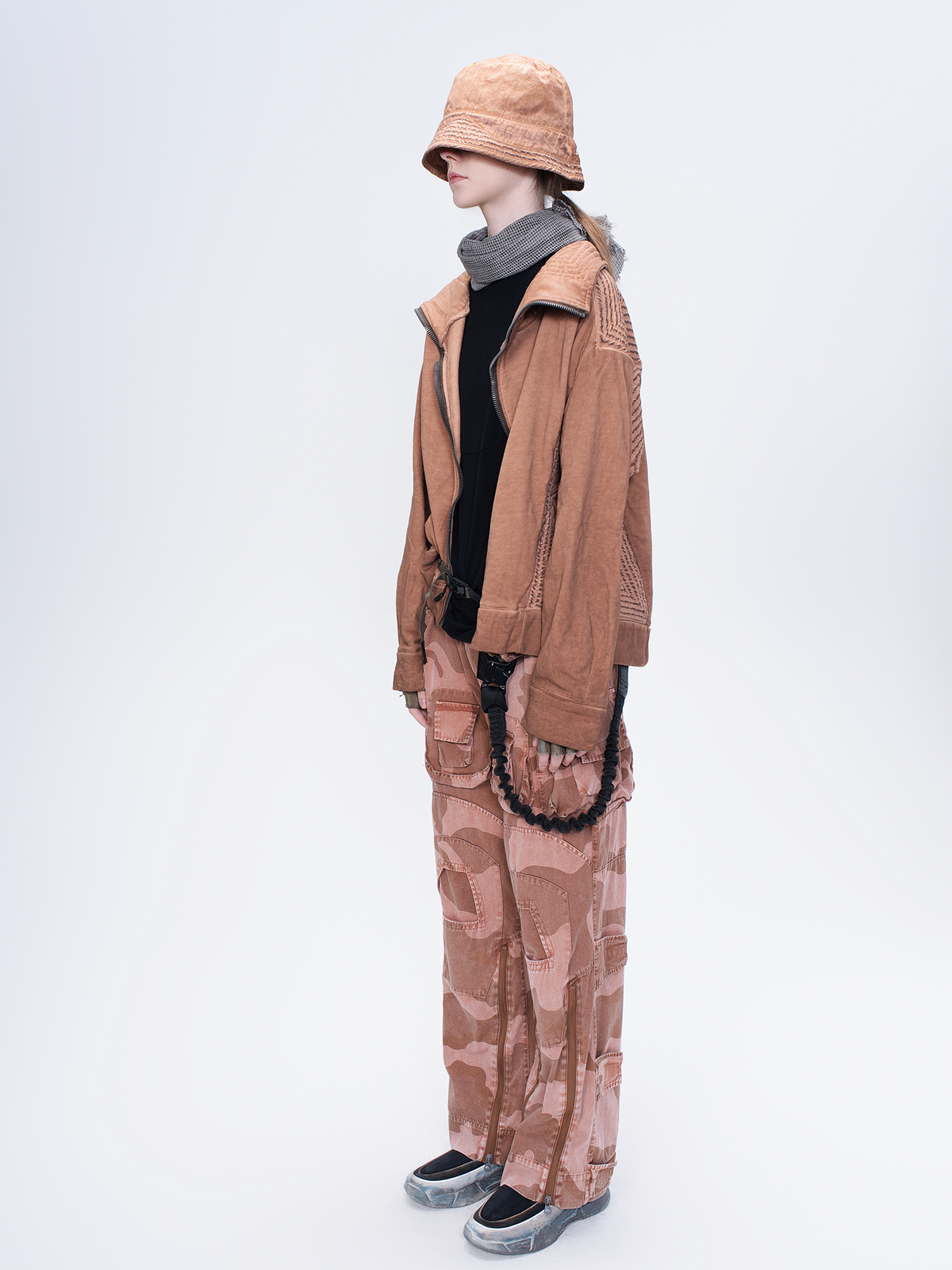 STEAM Washed Distressed Bucket Hat – photo 29 of 50