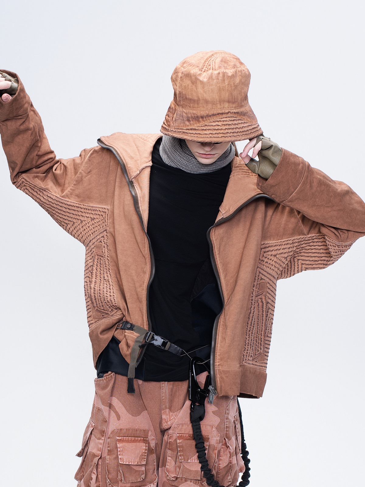 STEAM Washed Distressed Bucket Hat – photo 50 of 50