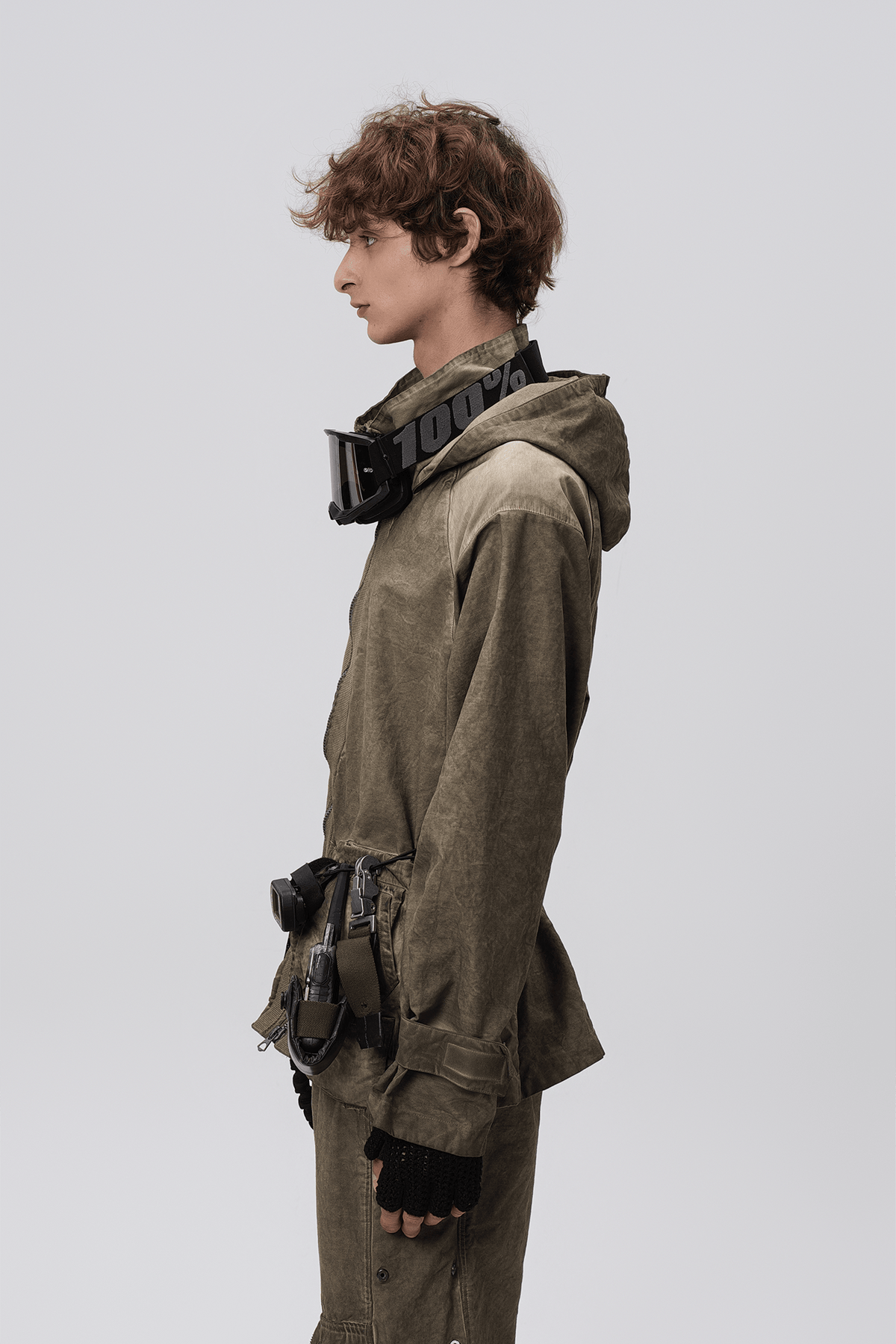 STEAM Distressed Paneled Hooded Jacket – photo 21 of 27