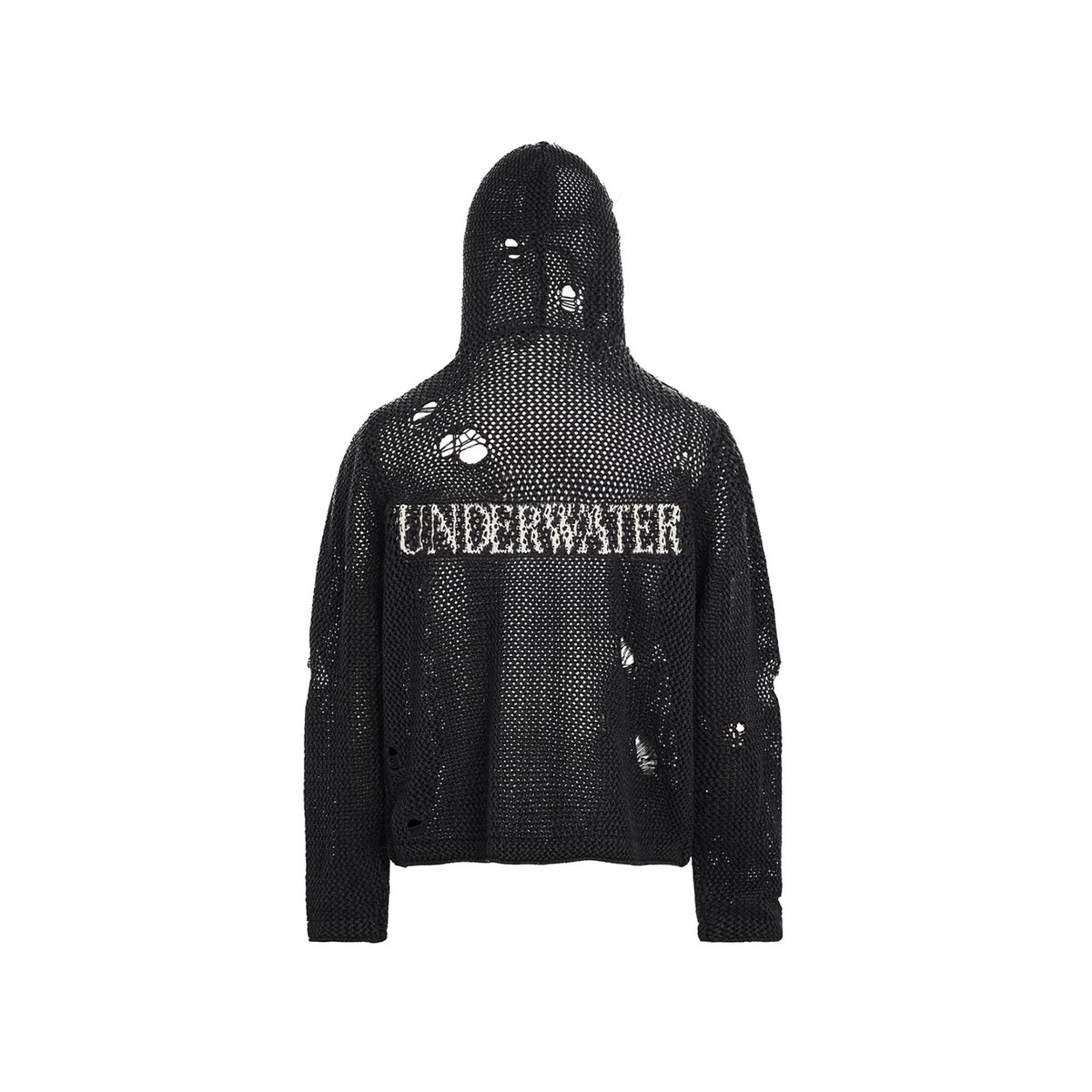 UNDERWATER Hellbound Wing Hooded Zip-Up Cardigan – photo 8 of 13