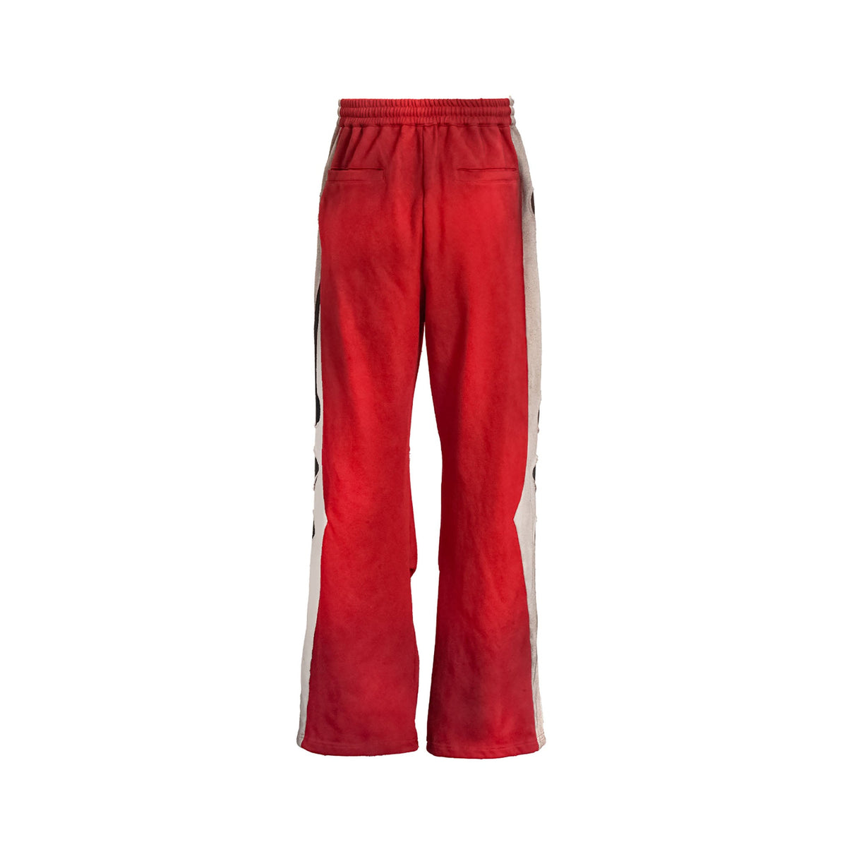 UNDERWATER Skeleton Distressed Contrast Panel Sweatpants – photo 8 of 13