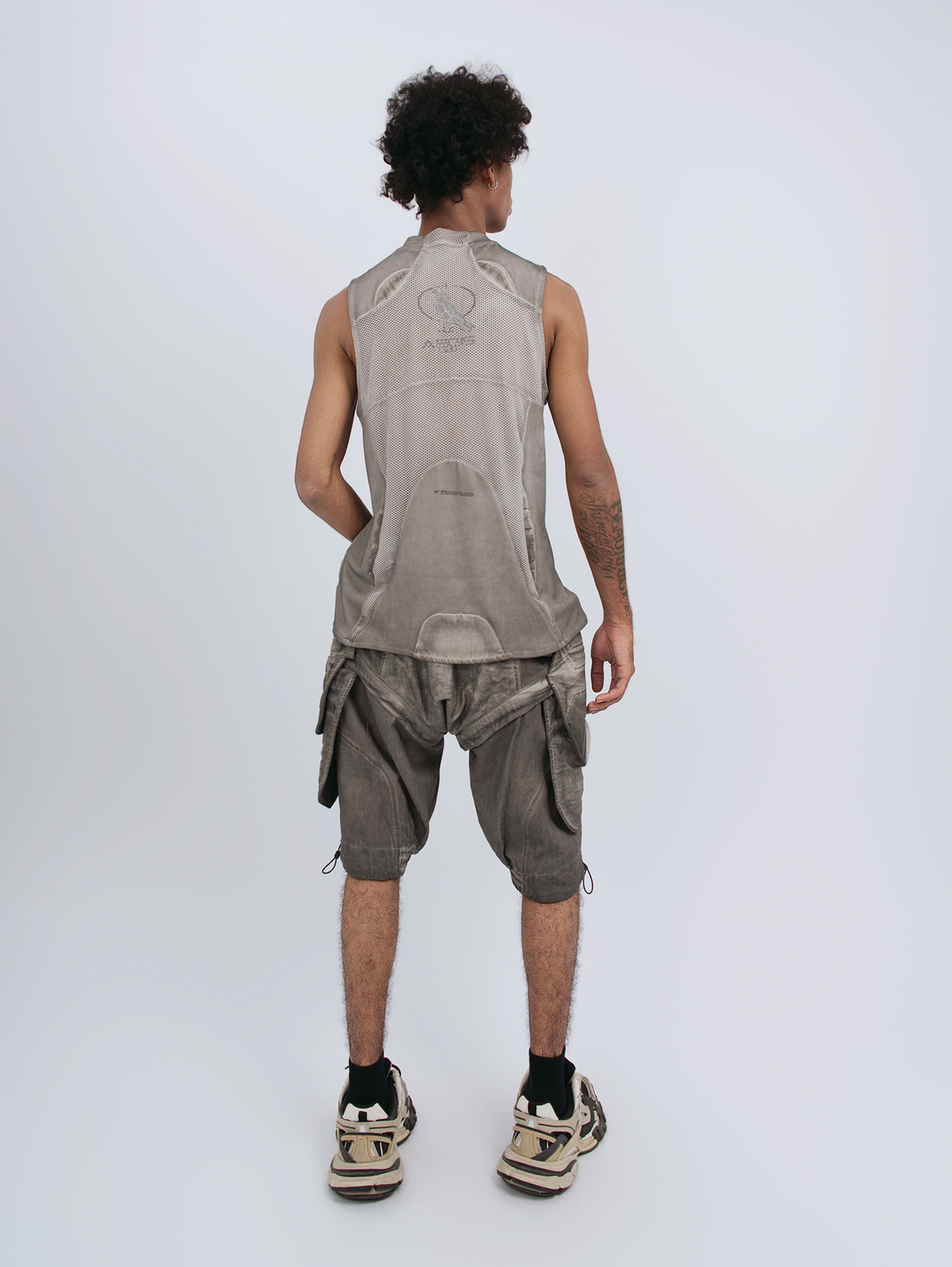 STEAM Distressed Spliced Detachable Utility Shorts – photo 11 of 27
