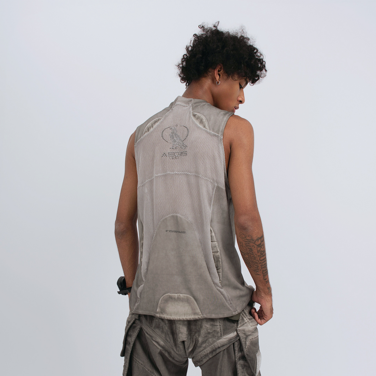 STEAM Distressed Mesh Tactical Tank Top – photo 4 of 27