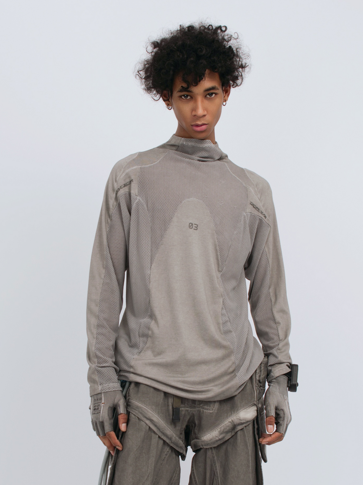 STEAM Mesh Paneled Washed Long-Sleeve Tee – photo 23 of 34