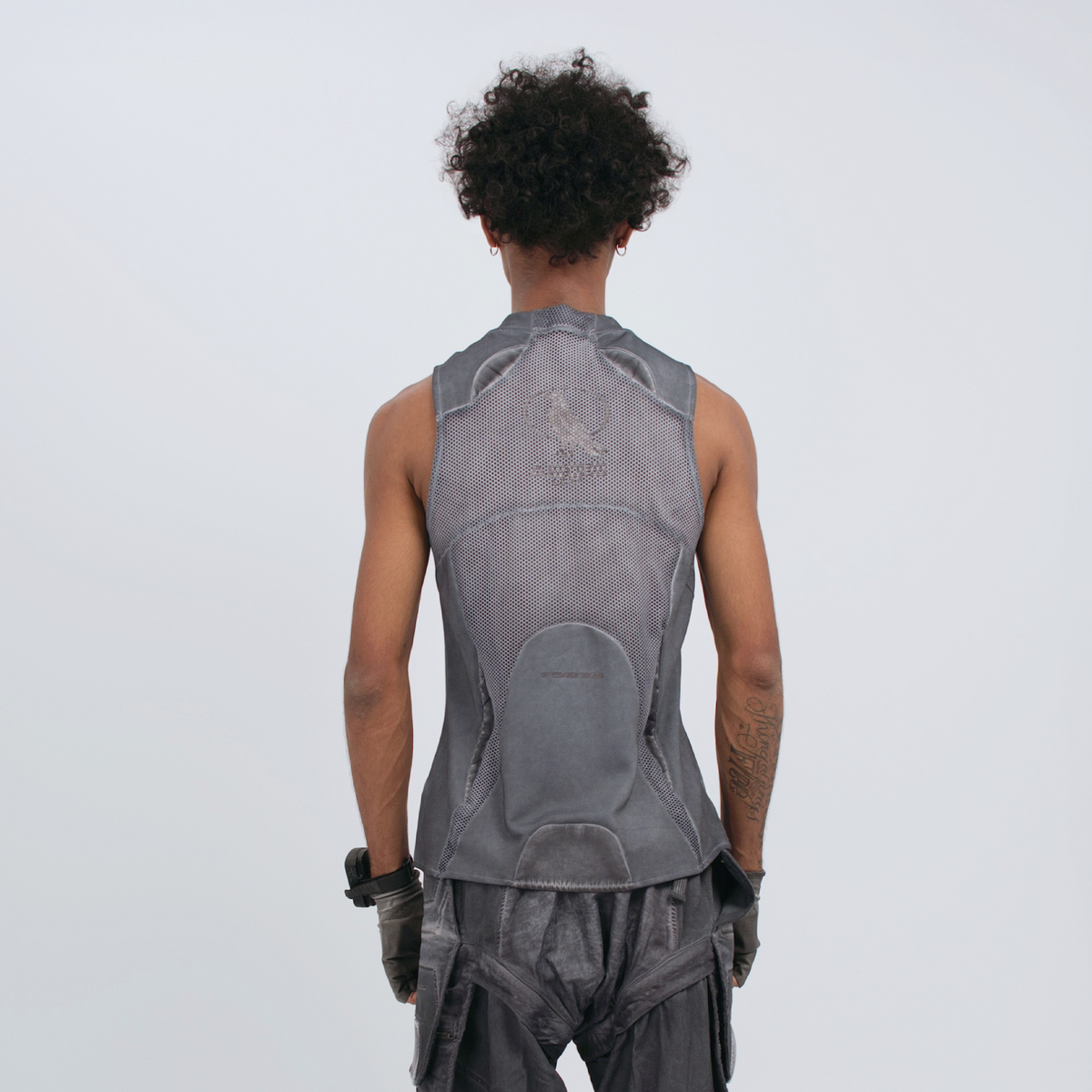 STEAM Distressed Mesh Tactical Tank Top – photo 5 of 27