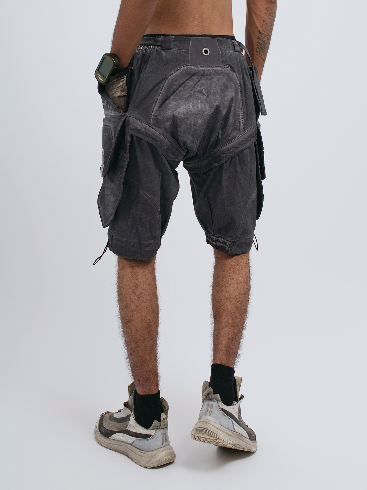 STEAM Distressed Spliced Detachable Utility Shorts – photo 23 of 27