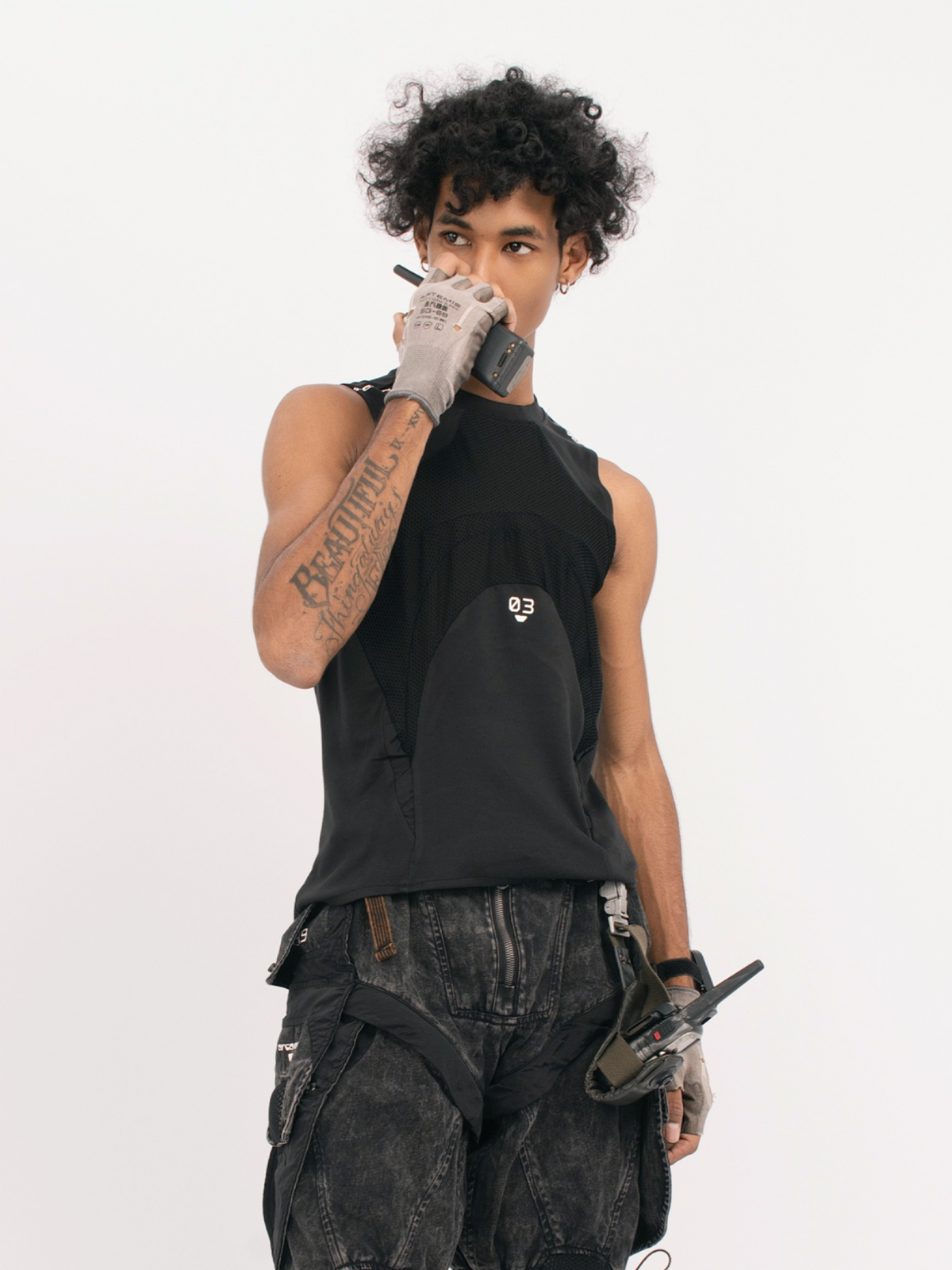 STEAM Distressed Mesh Tactical Tank Top – photo 26 of 27