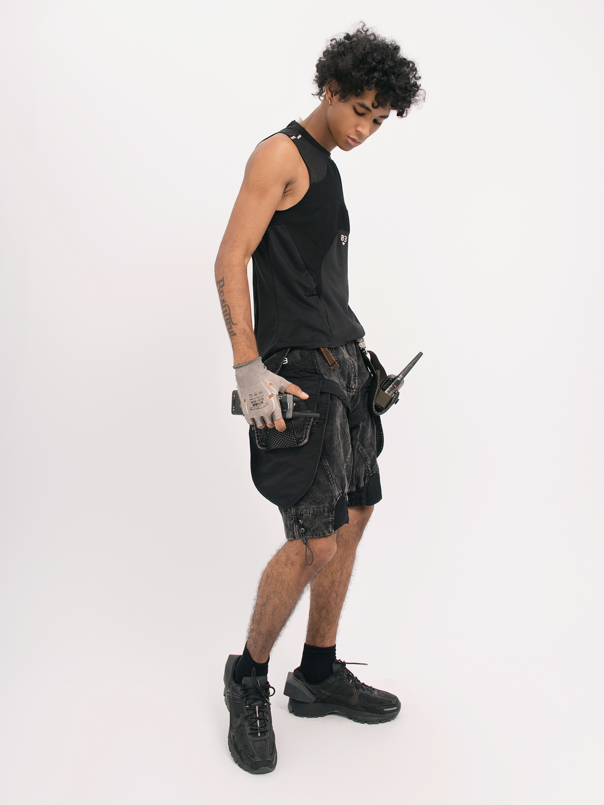 STEAM Distressed Mesh Tactical Tank Top – photo 18 of 27
