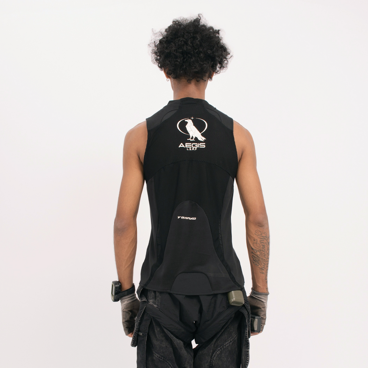 STEAM Distressed Mesh Tactical Tank Top – photo 6 of 27