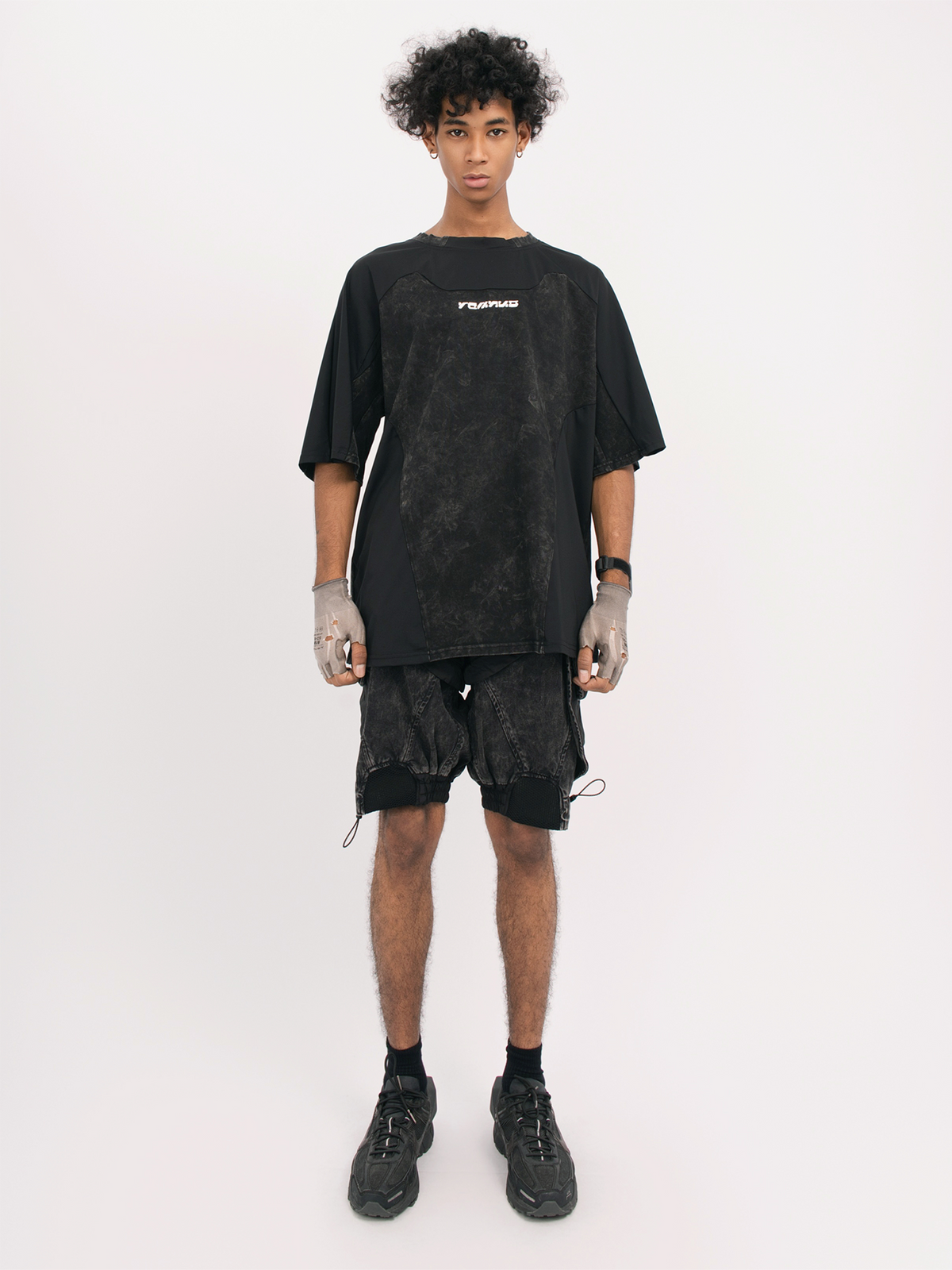STEAM Distressed Spliced Detachable Utility Shorts – photo 16 of 27