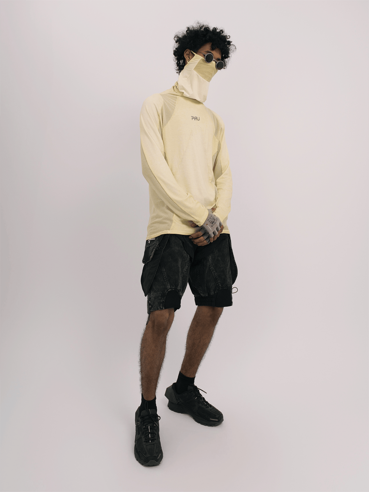 STEAM Mesh Paneled Washed Long-Sleeve Tee – photo 22 of 34