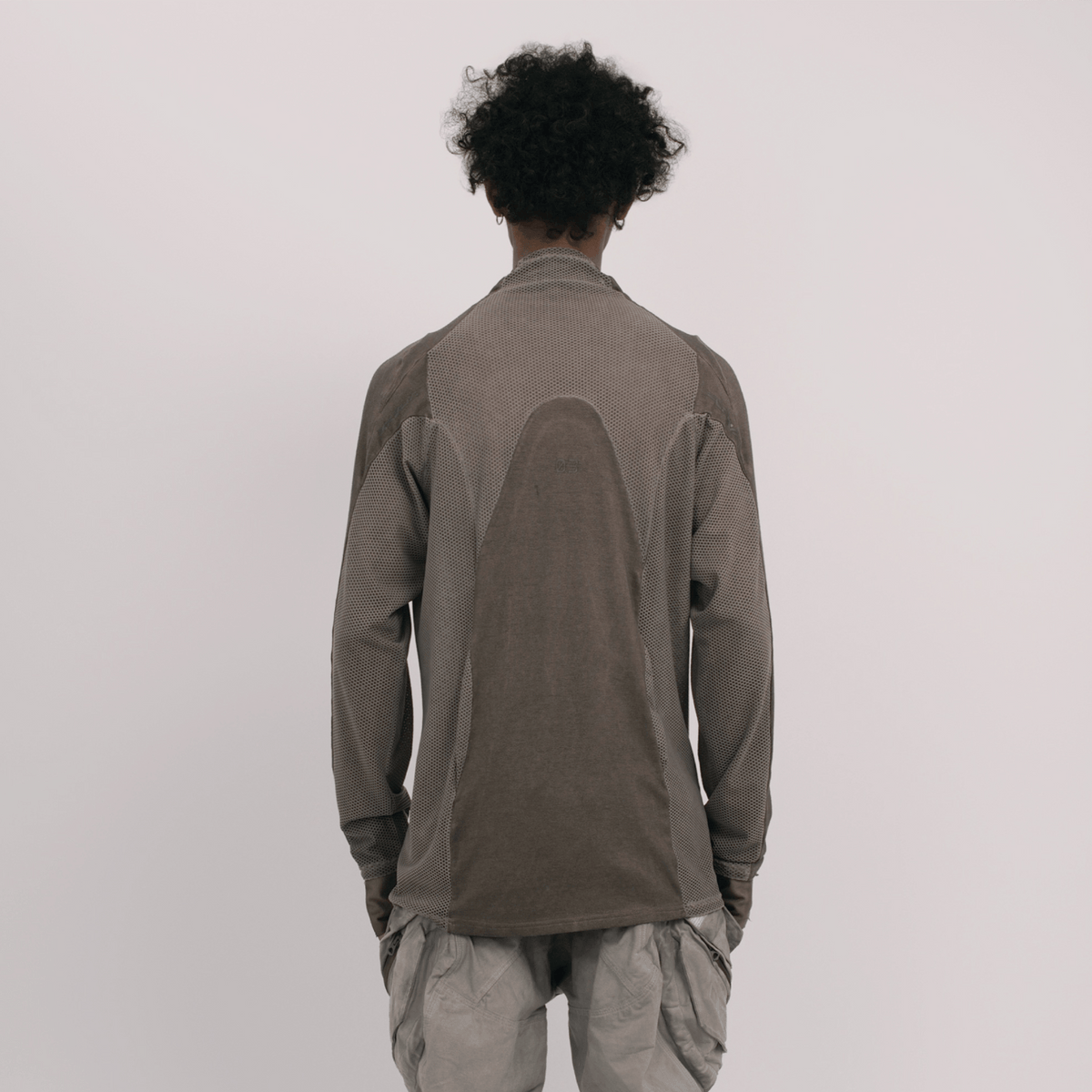 STEAM Mesh Paneled Washed Long-Sleeve Tee – photo 6 of 34
